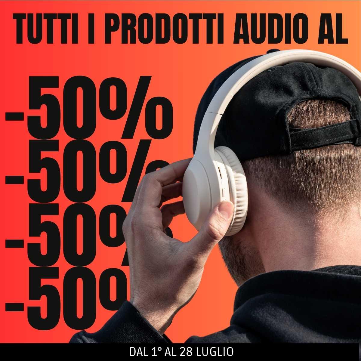 -50% sui prodotti Audio La Casa de Las Carcasas